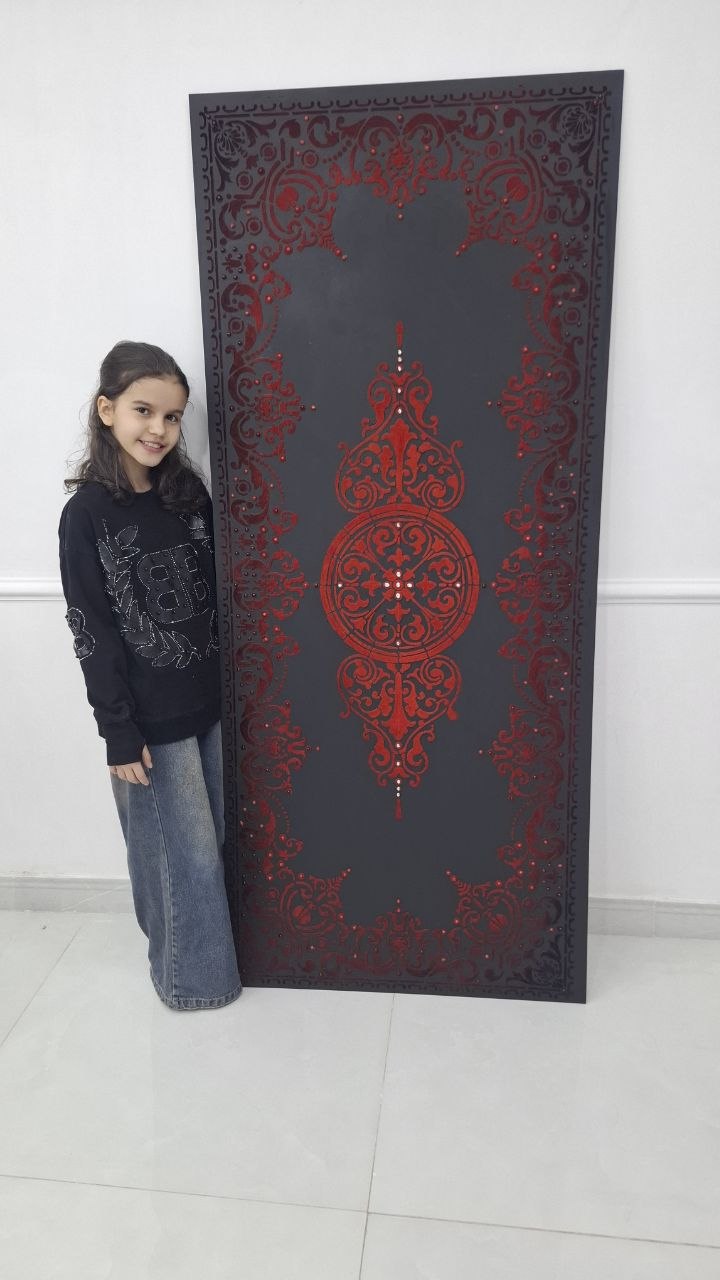 تابلو دکوراتیو مدرن مخمل